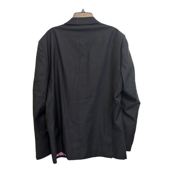 𝅺zanetti Porto suit wool blazer in black - Picture 2 of 10